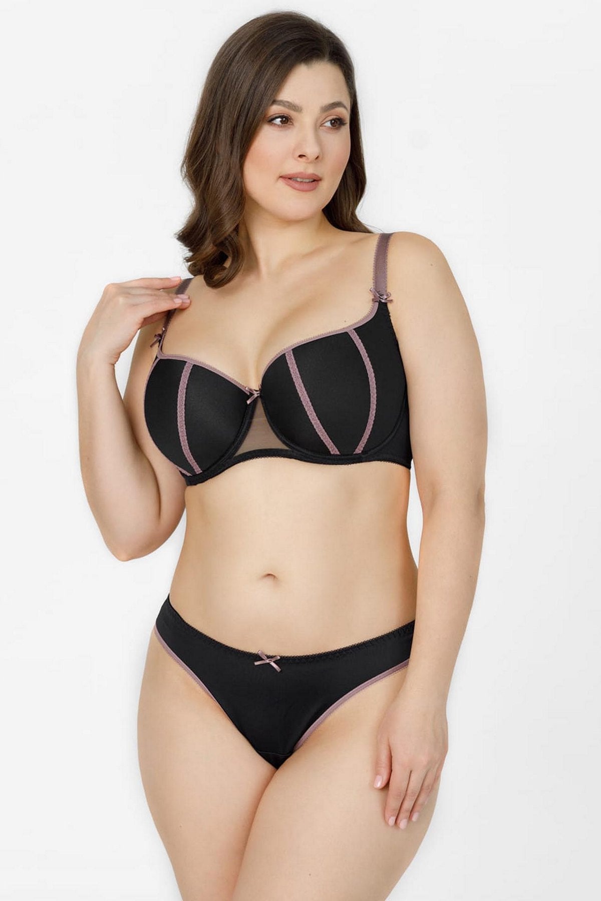 Бюстгальтер балконет H20-15-L black