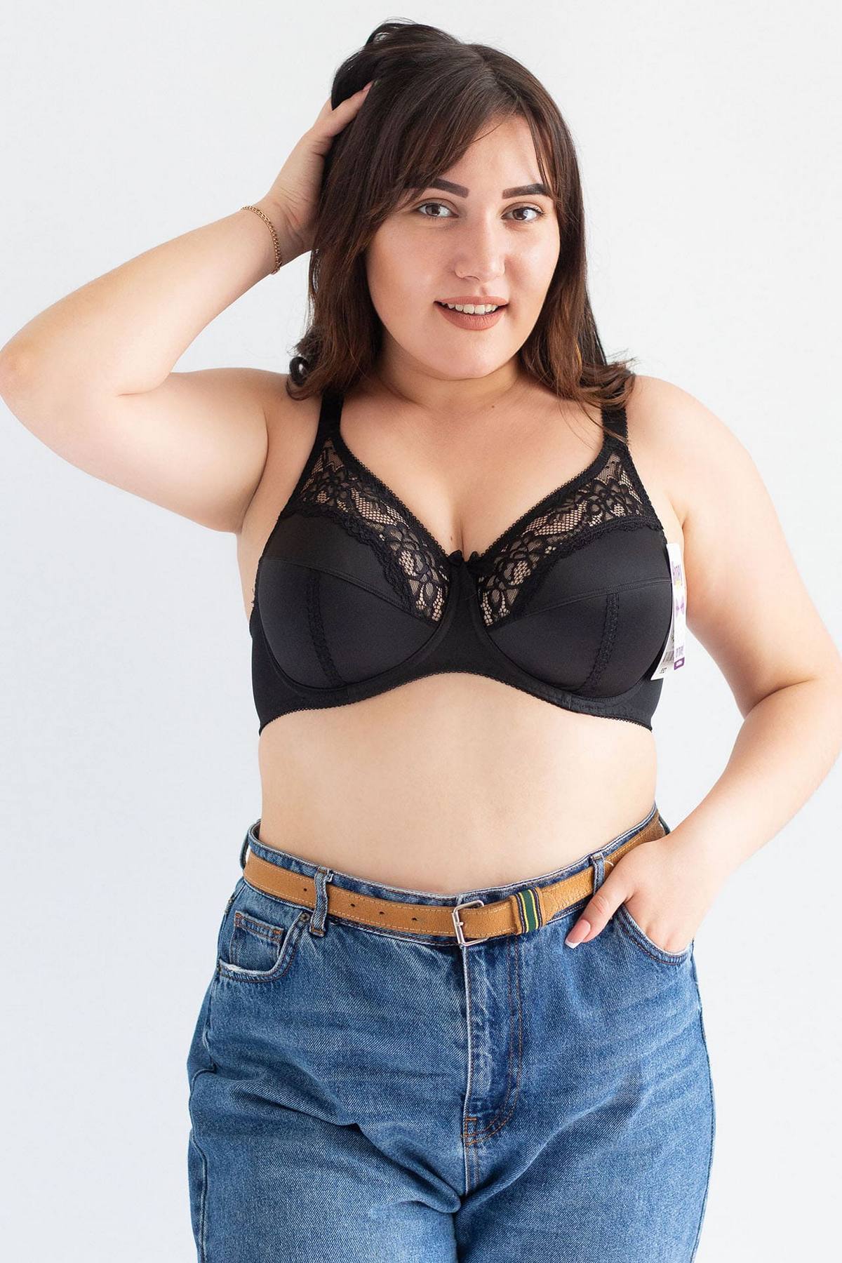 Мягкий бюстгальтер H35-17-L black