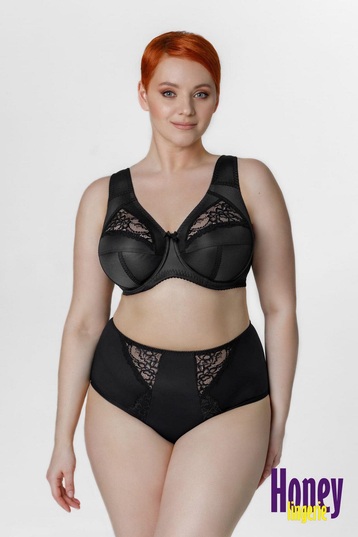 Мягкий бюстгальтер H36-17-L black