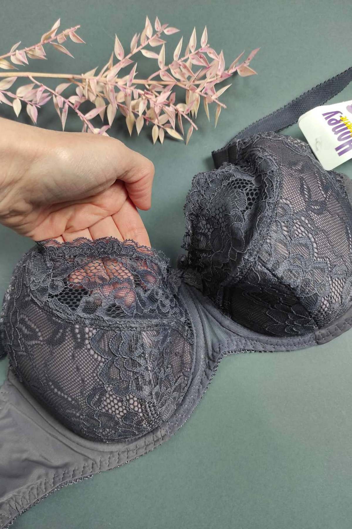 Полудублированный бюстгальтер H38-17-L lilac mist