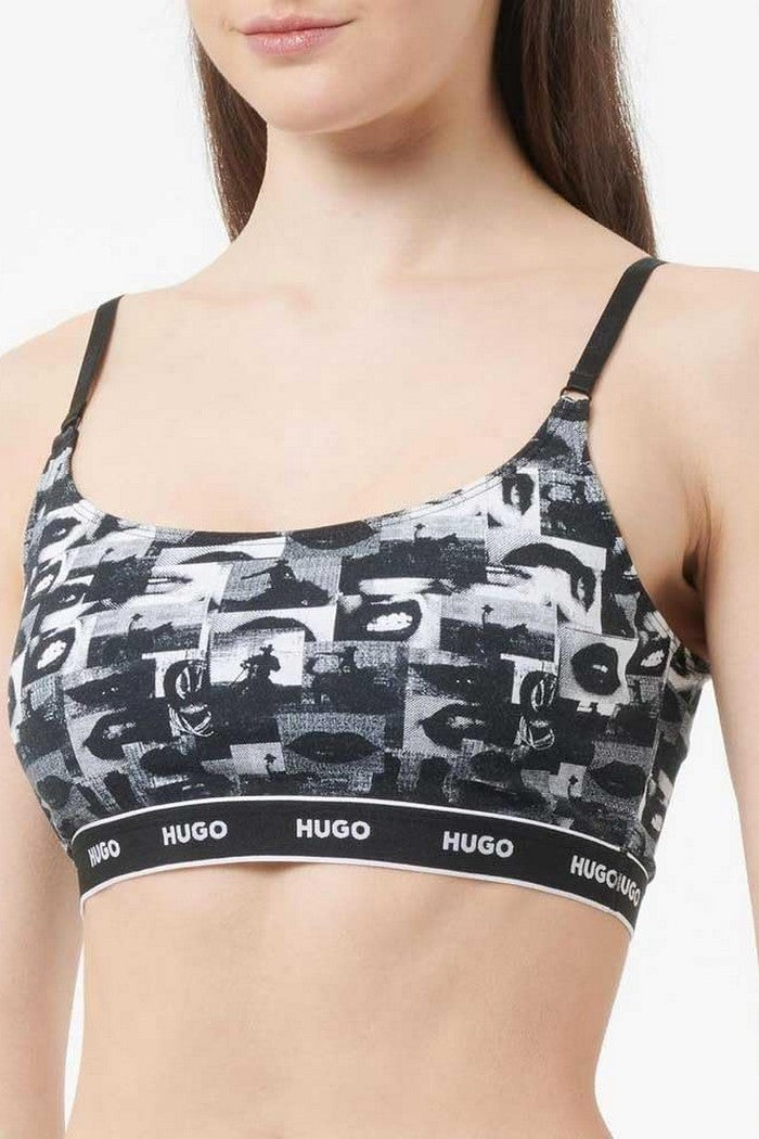 Бавовняний топ 351952501 (2 шт.) black/white