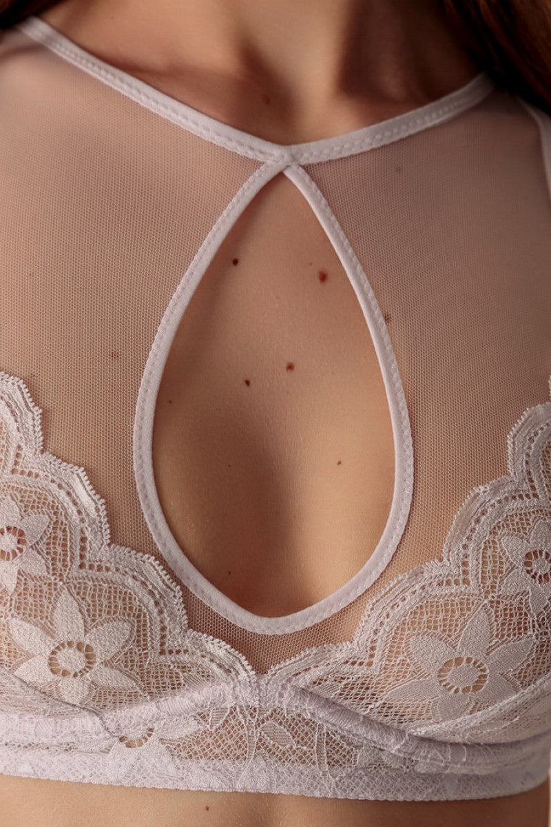 Холтер-бра з м'якими чашками 1467/10 Sofy soft lilac