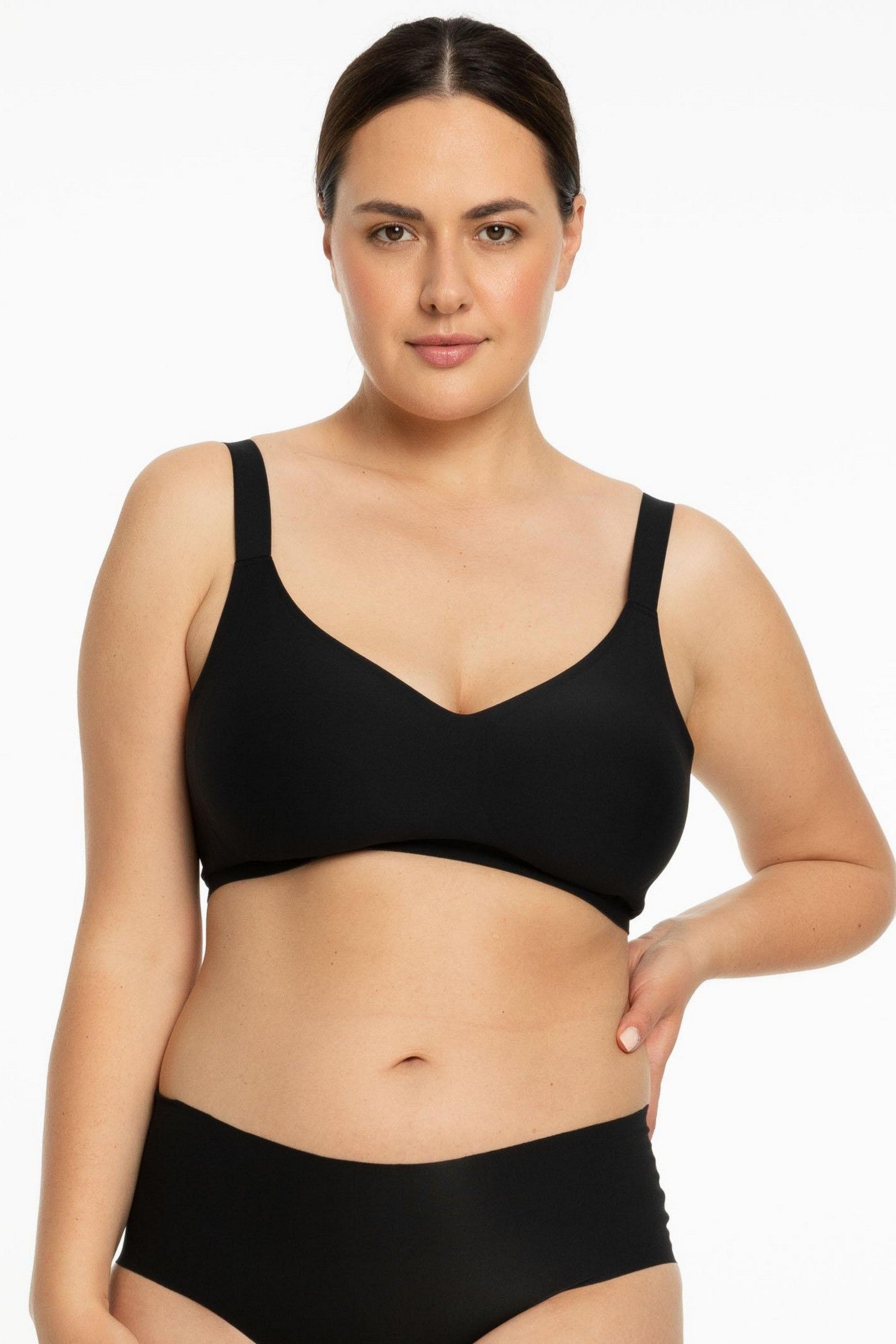 Безшовний бюстгальтер Jelly bra comfort black