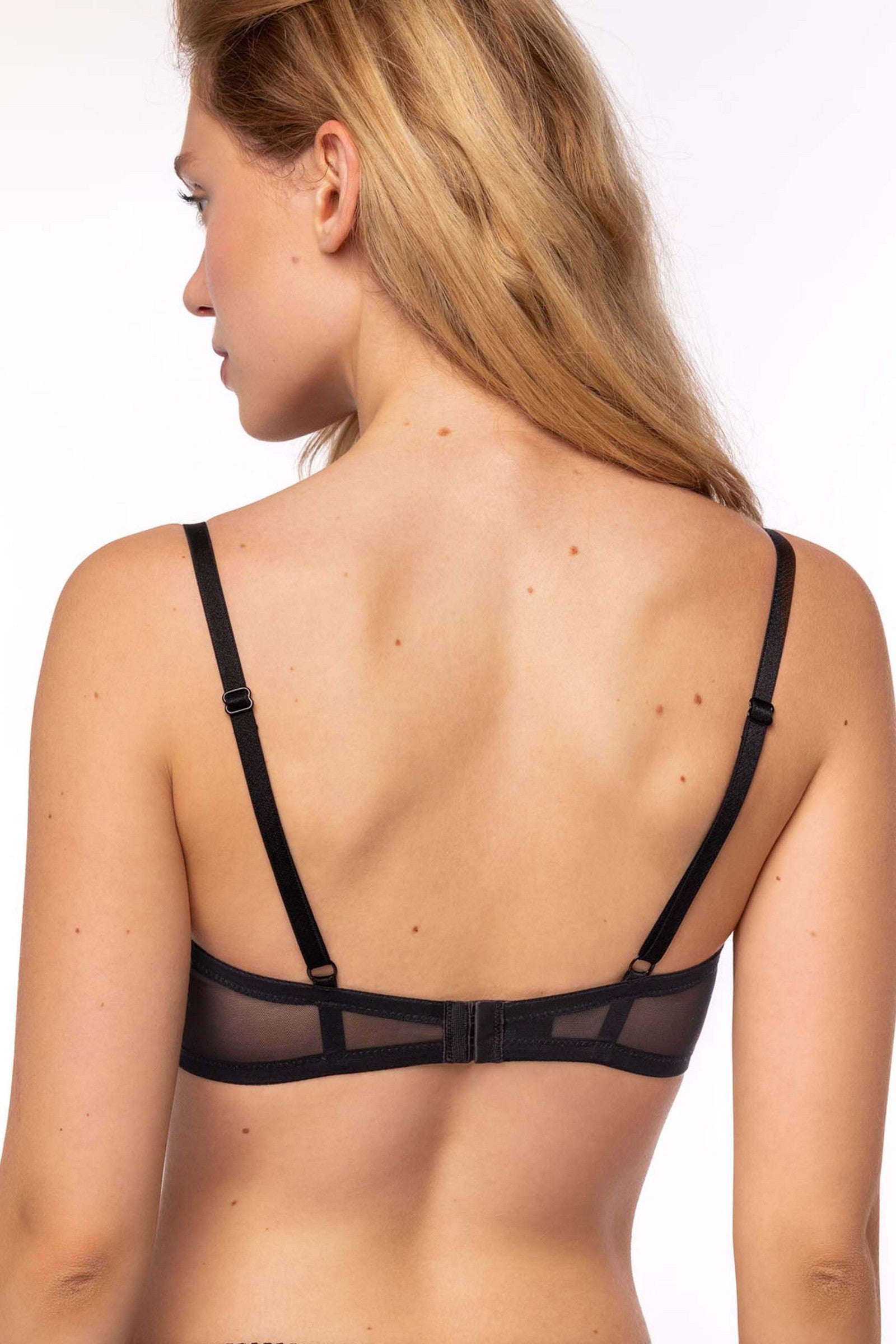 Кружевной бралет 5257 Kvitka black/peony