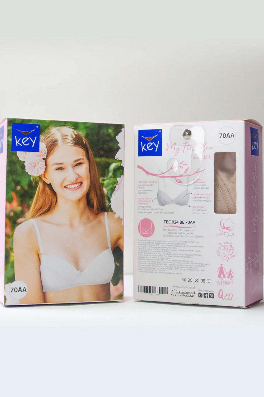 Подростковый бюстгальтер TBC 024 white