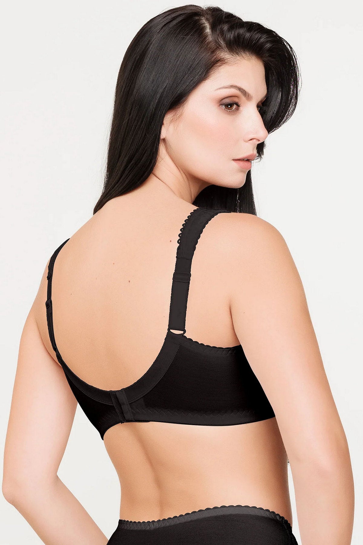 Мягкий бюстгальтер 02131 Cotton Classic black