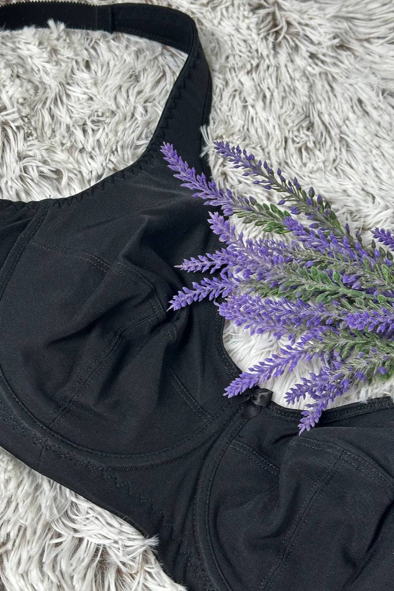 Хлопковый бюстгальтер 2146 Cotton Classic black