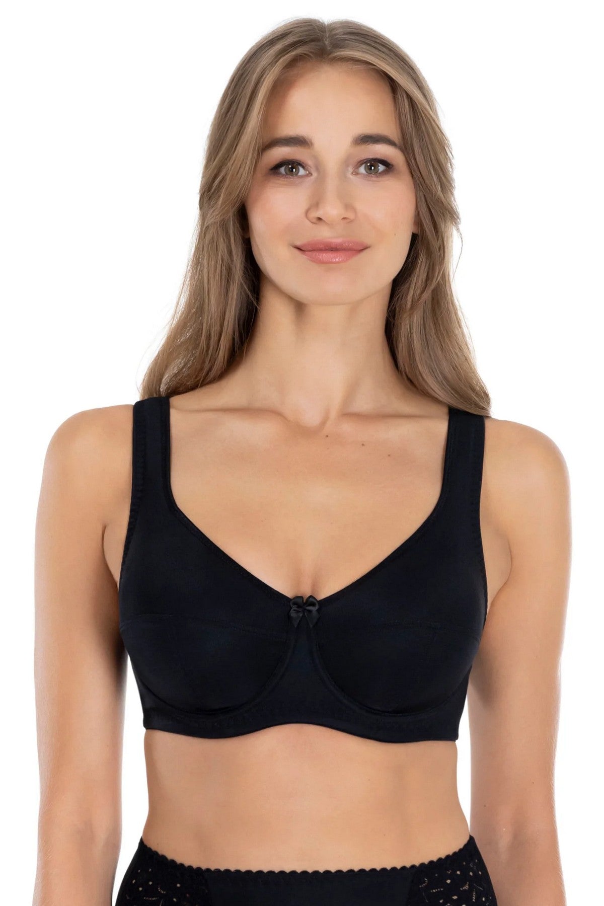 Хлопковый бюстгальтер 2146 Cotton Classic black