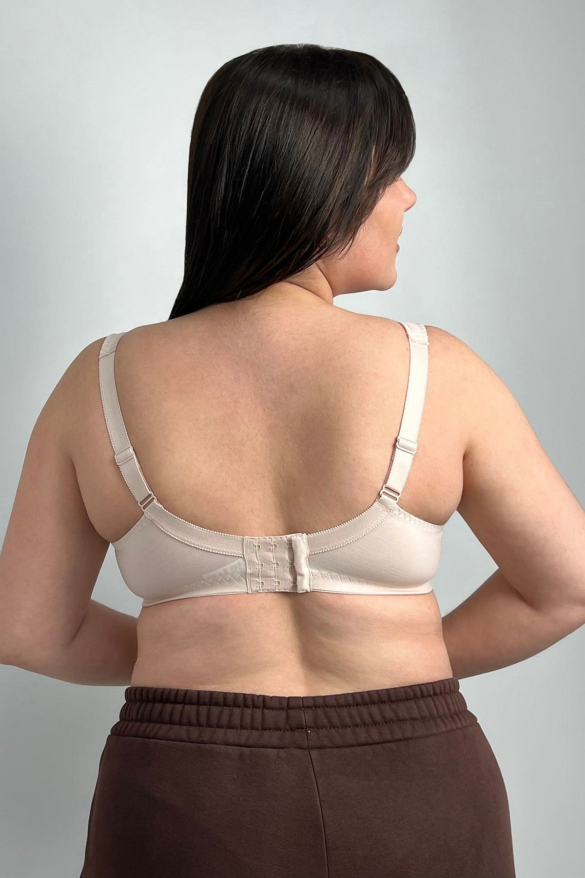 Хлопковый бюстгальтер 2146 Cotton Classic silver peony