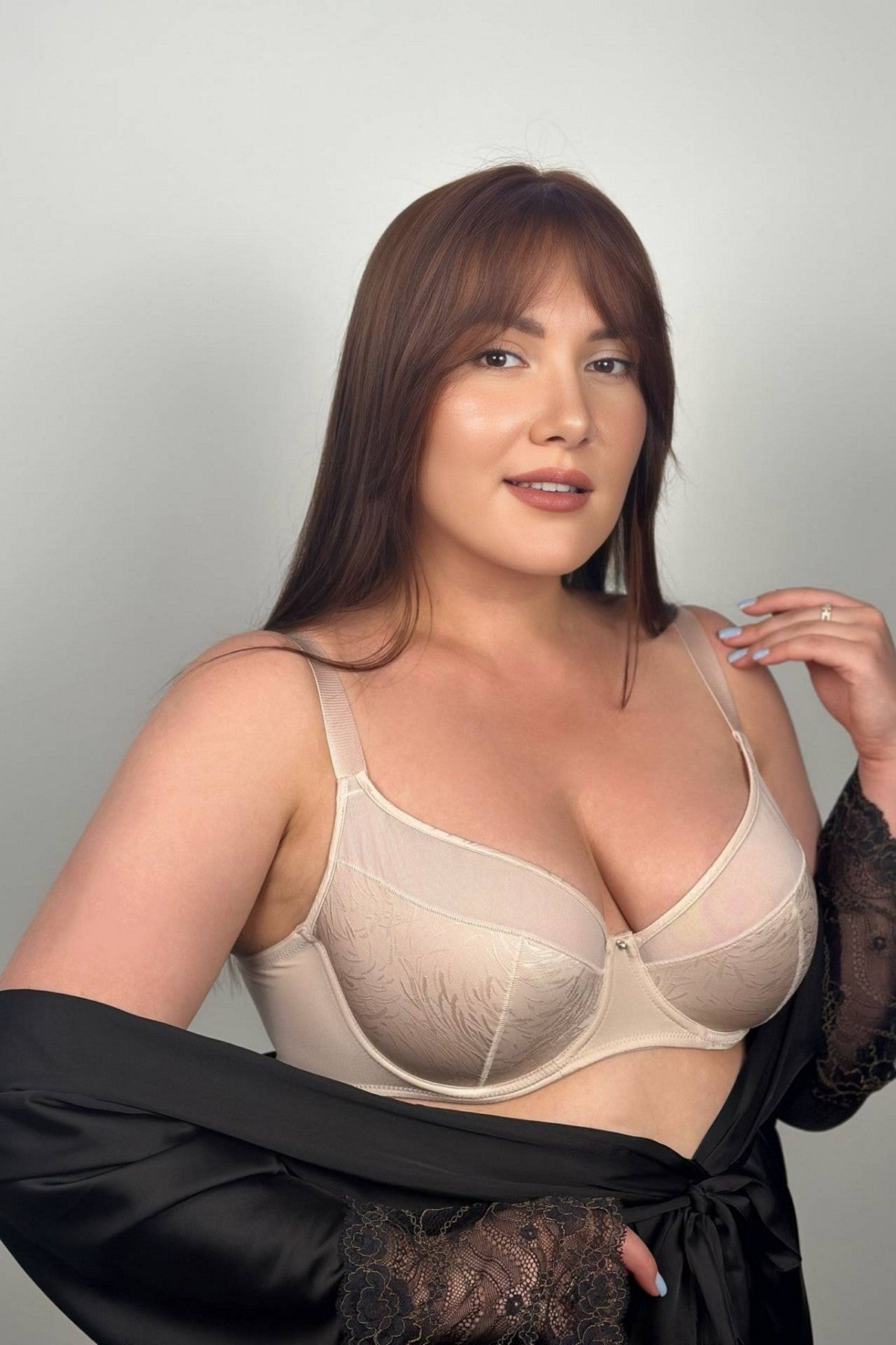 Мягкий бюстгальтер 44L21 Conture silver peony