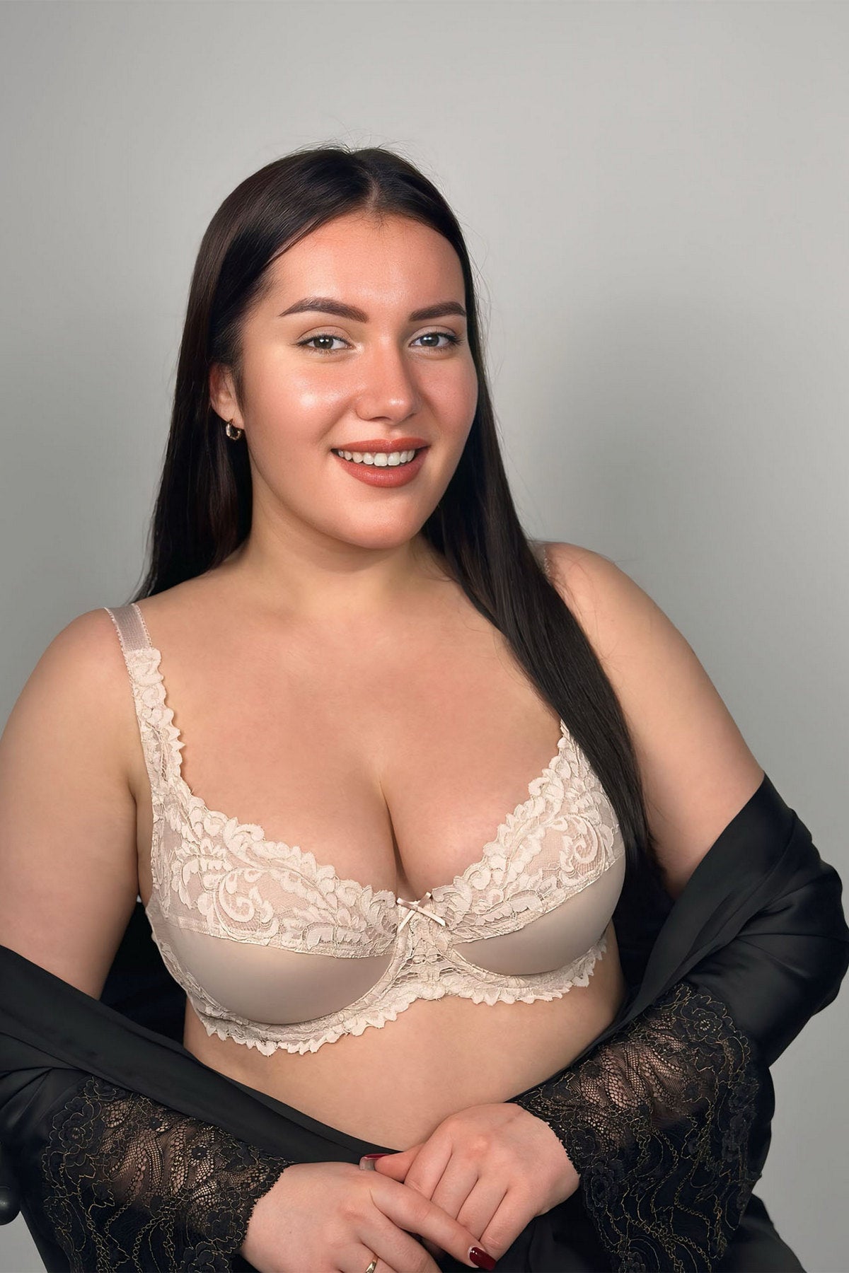 М'який бюстгальтер Lace Love 58K21 silver peony