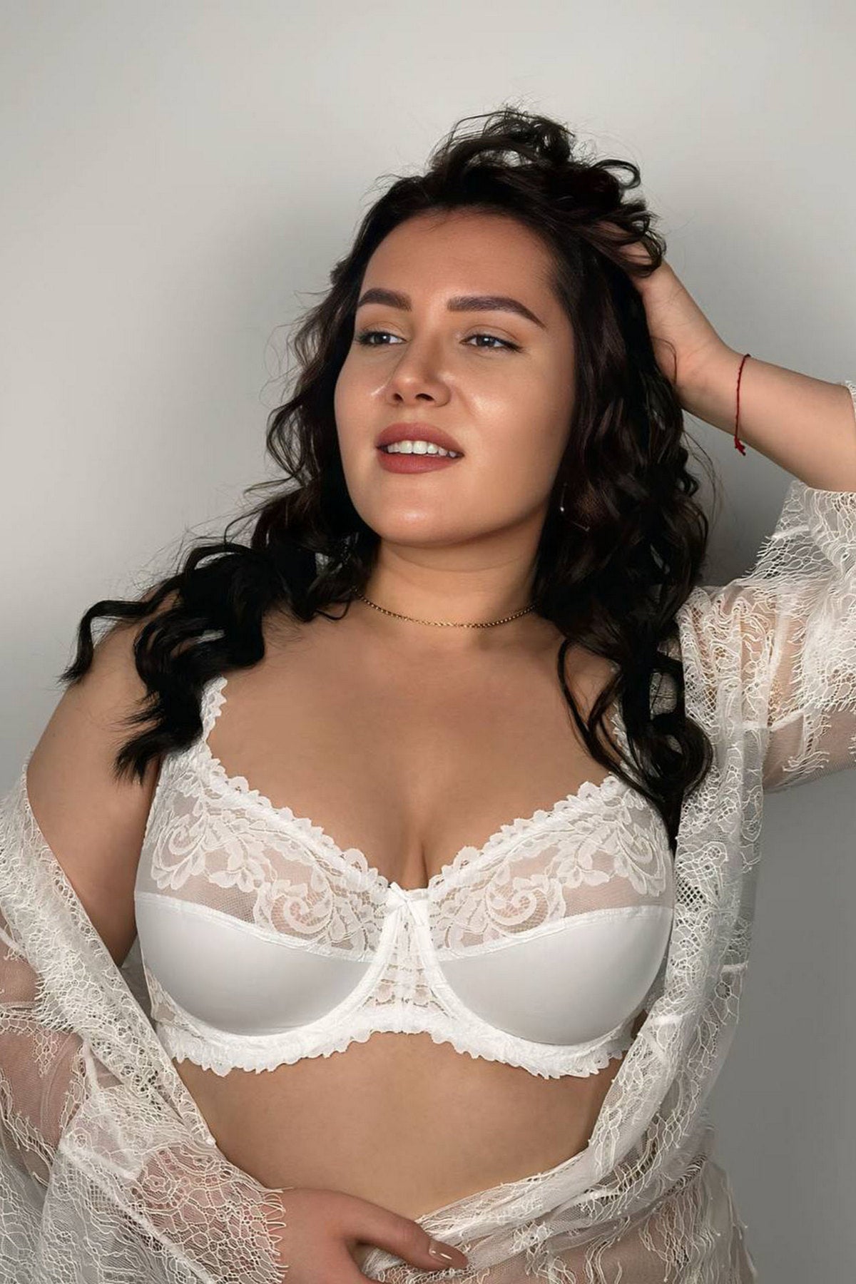 Мягкий бюстгальтер Lace Love 58K21 white