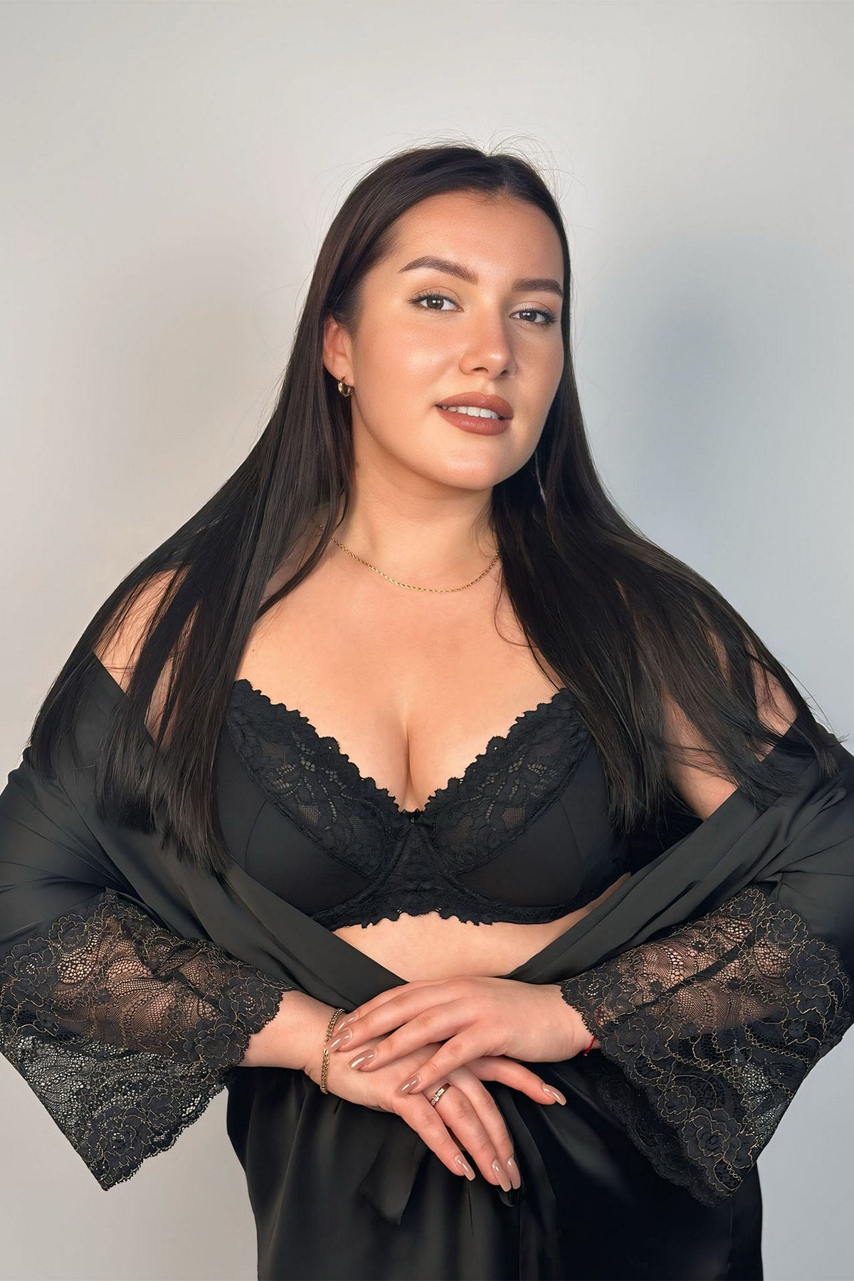 Полудублированный бюстгальтер Lace Love 58K41 black