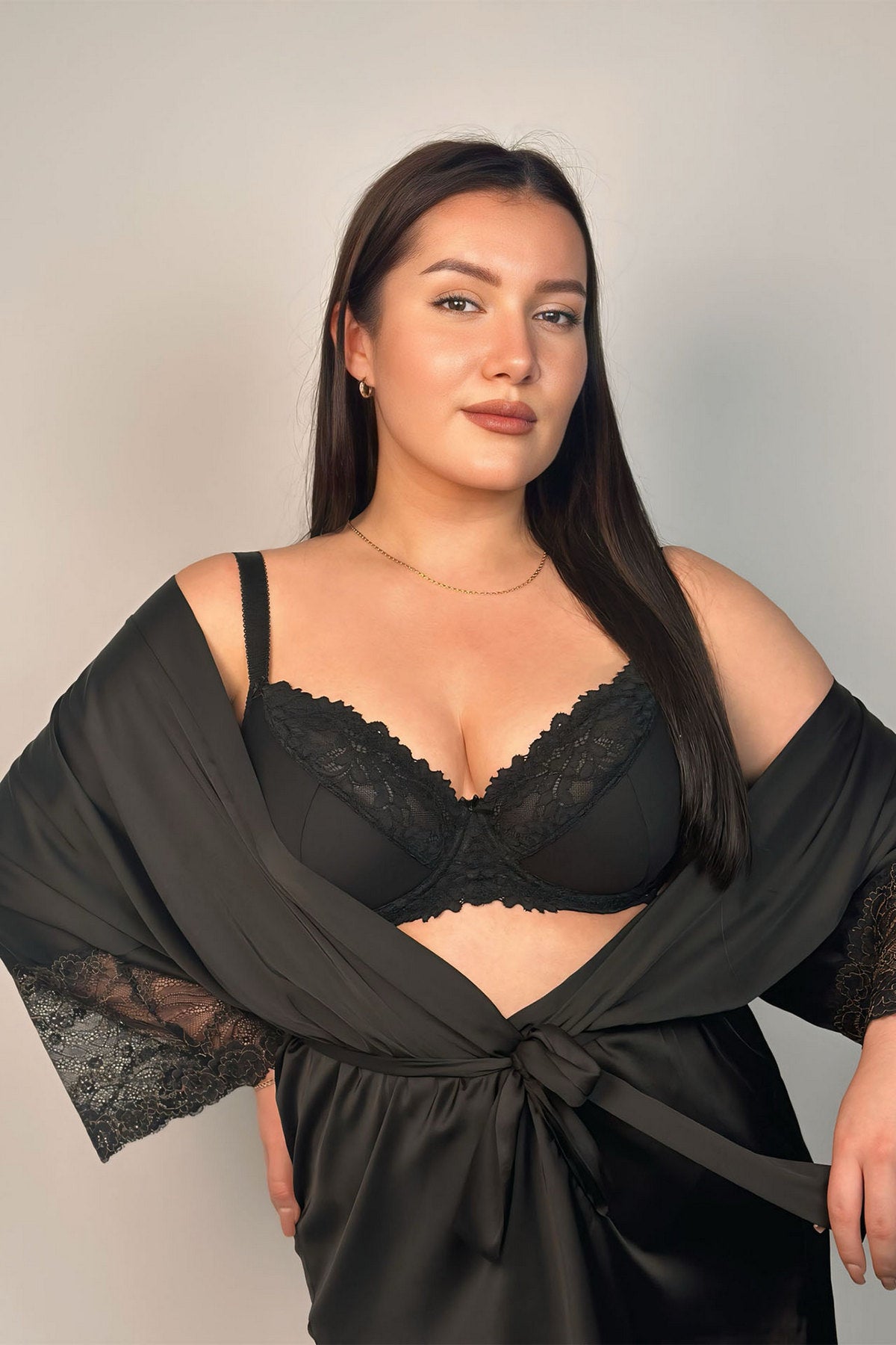 Полудублированный бюстгальтер Lace Love 58K41 black