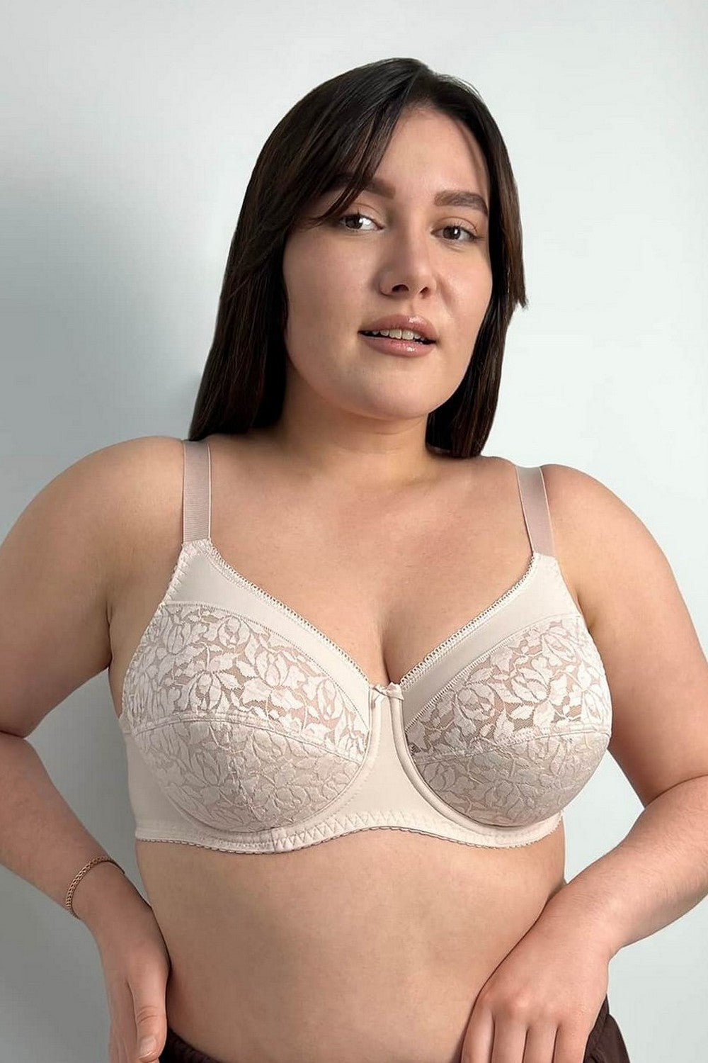 Мягкий бюстгальтер Soft Classic 66A40 silver peony