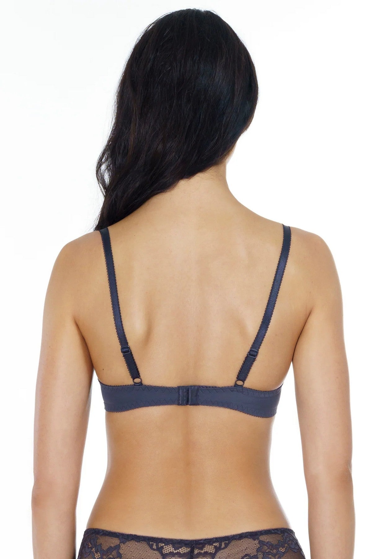 Мереживний бюстгальтер пуш-ап 72F31 Everyday anthracite