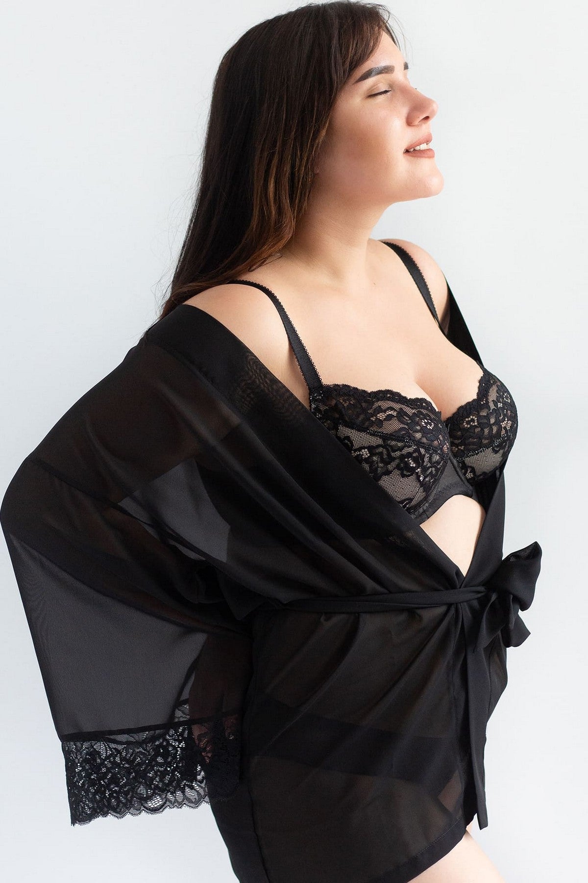 Полудублированный бюстгальтер 72F40 Everyday peony/black