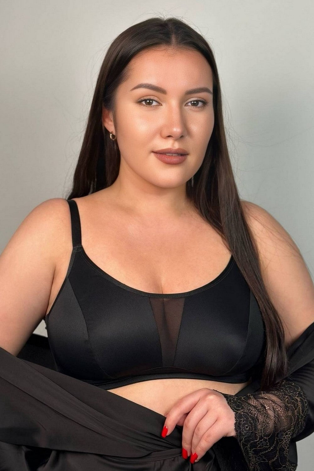 Бра-топ без косточек 79400 Perfect black