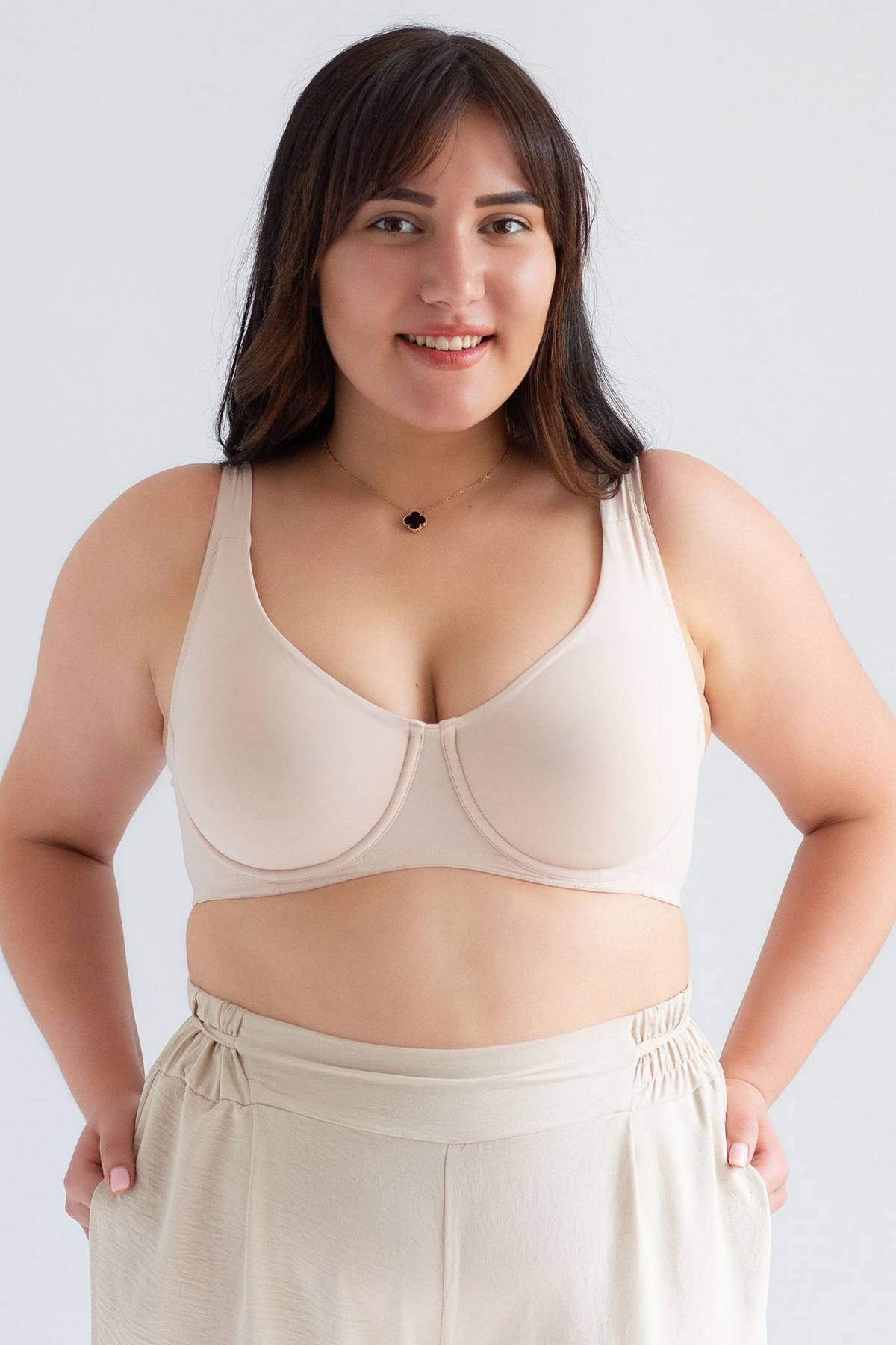 Формованный бюстгальтер Shape 92H35 silver peony