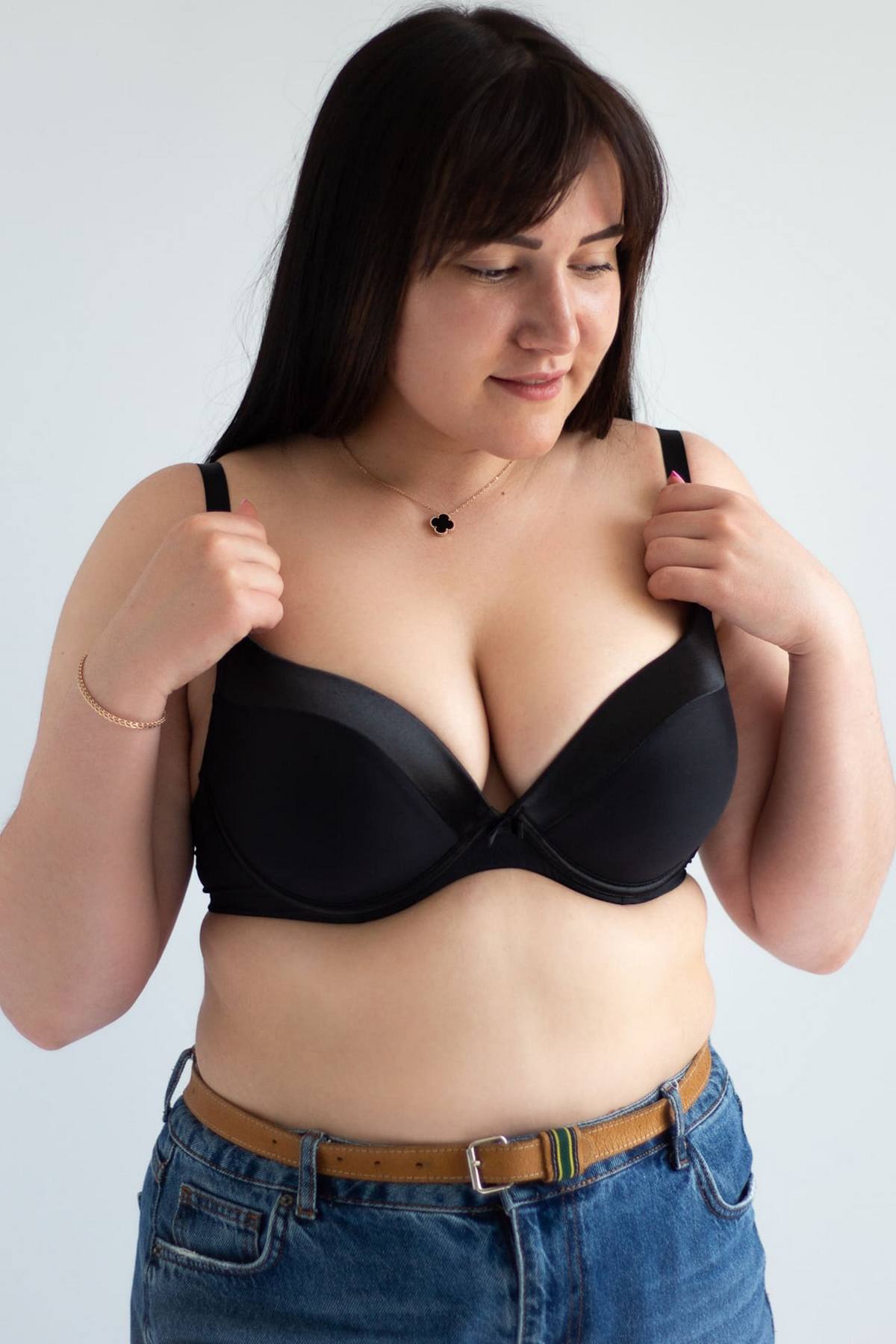 Бюстгальтер с гелевым пуш-ап Tuxedo 99580 black