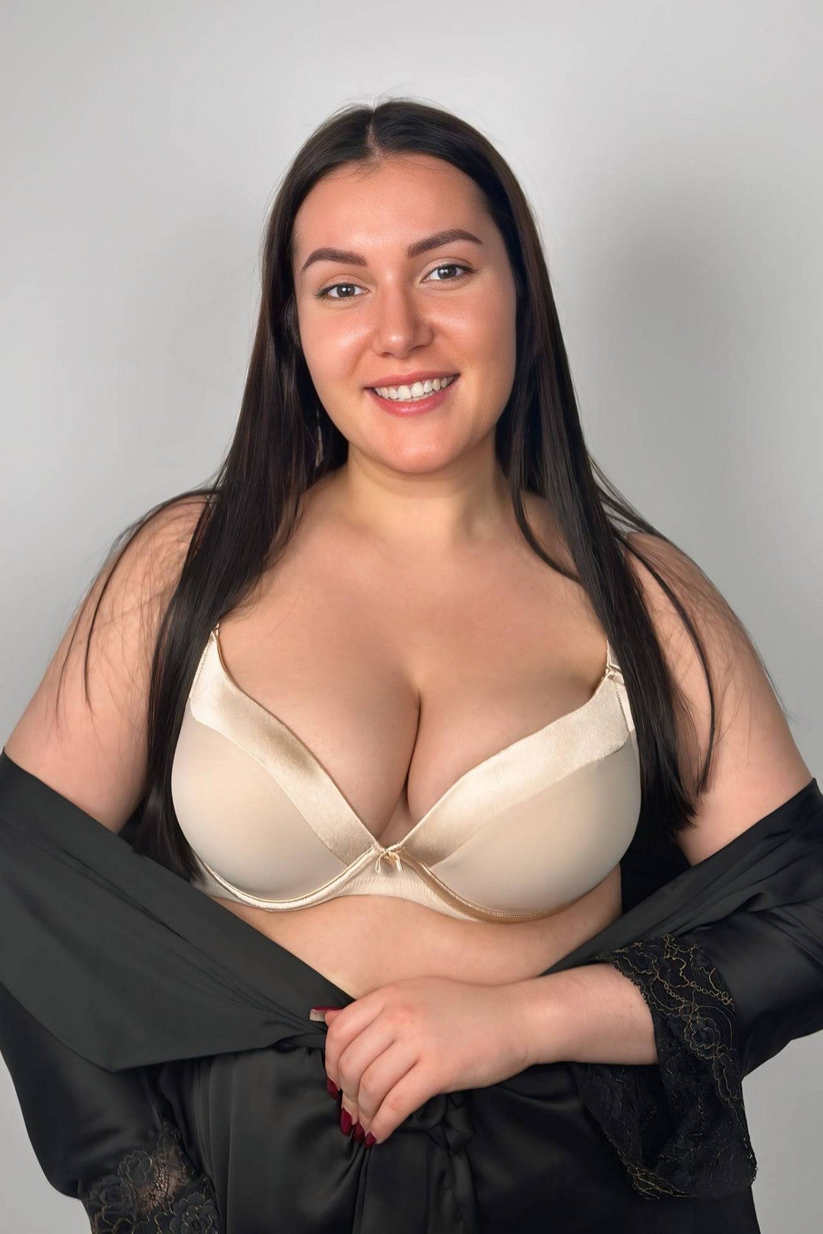 Бюстгальтер с гелевым пуш-ап Tuxedo 99580 silver peony