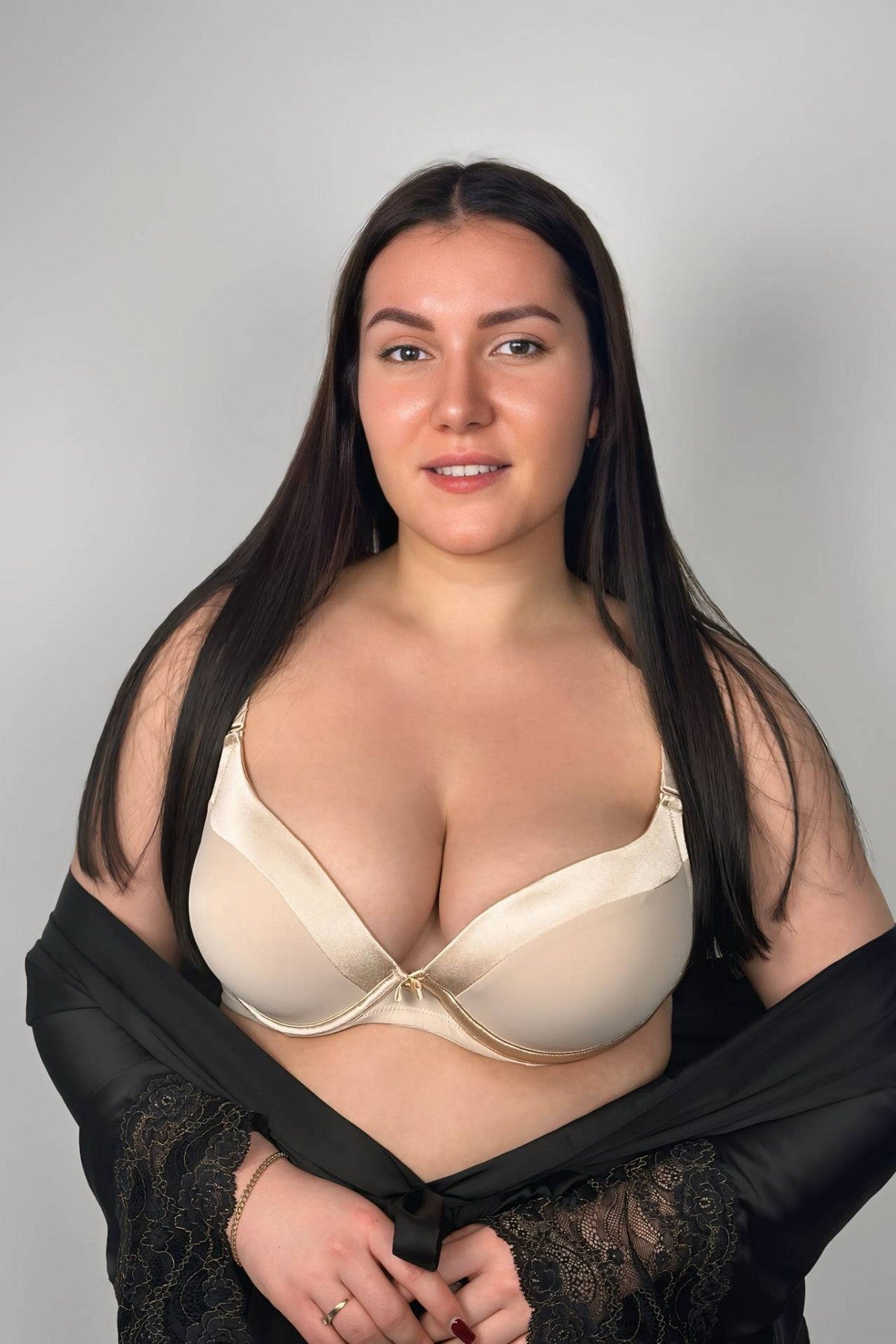 Бюстгальтер с гелевым пуш-ап Tuxedo 99580 silver peony