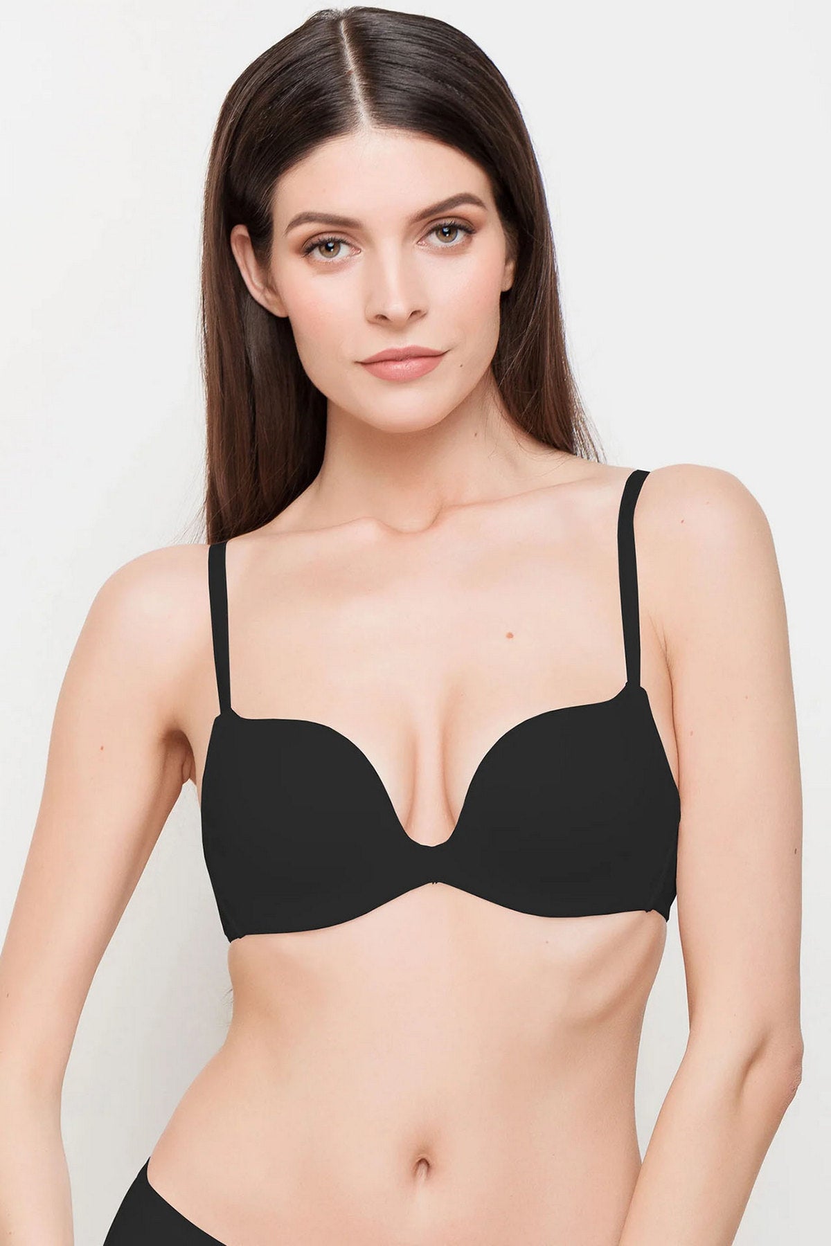 Бесшовный бюстгальтер пуш-ап Shape 99J30 black