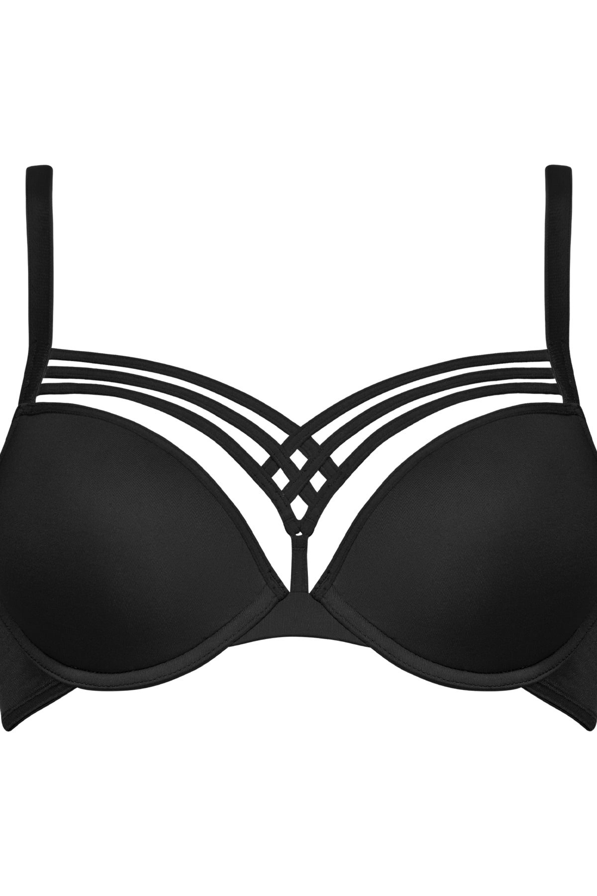 Бюстгальтер пуш-ап 15421 black