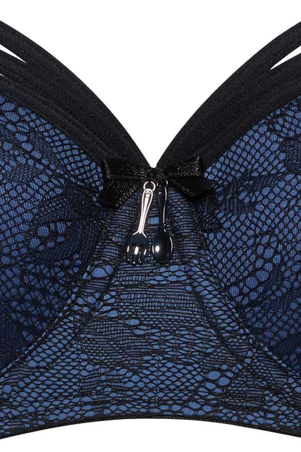 Бюстгальтер балконет 19530 bijou blue