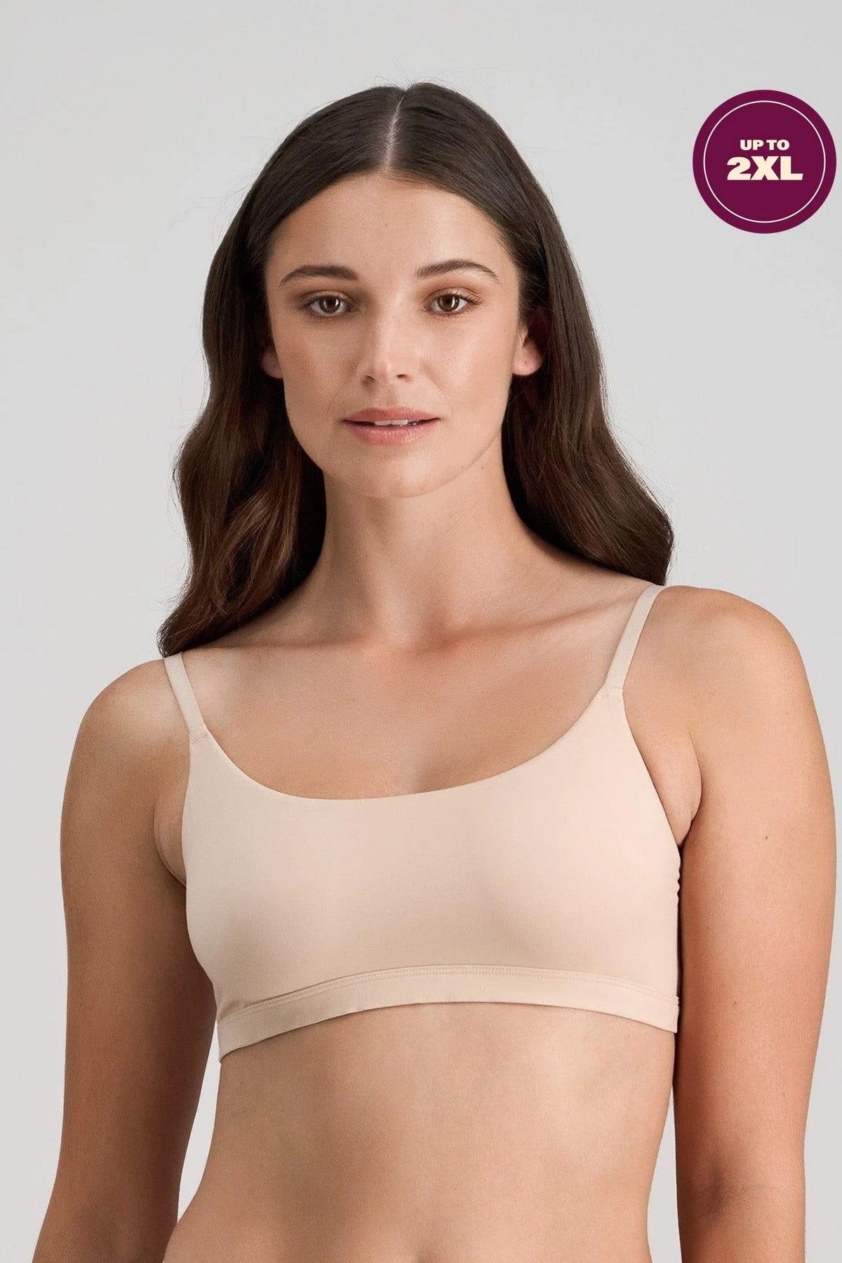 Бесшовный бра-топ 2267845 Extra-Ordinary latte