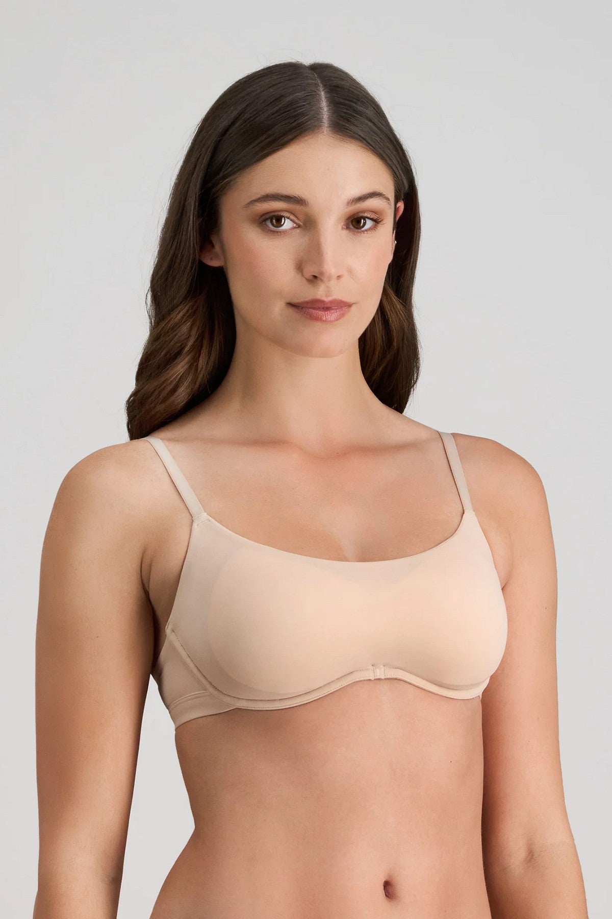 Бра-топ с вкладышами 227845 Extra-Ordinary latte