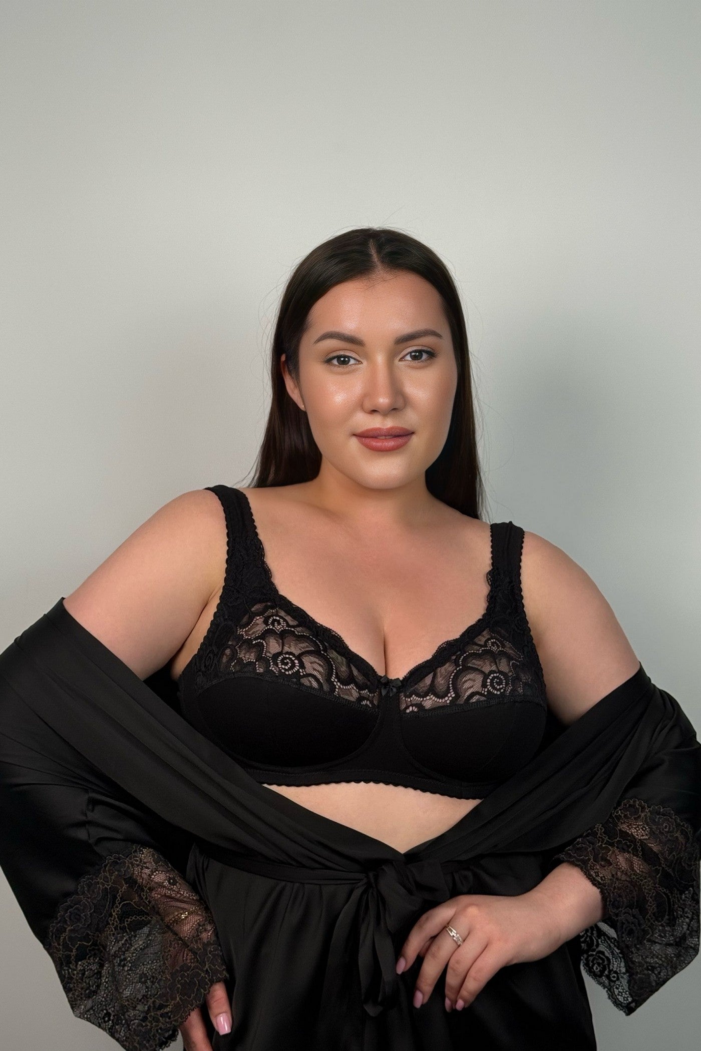 Мягкий бюстгальтер без косточек 161102 black