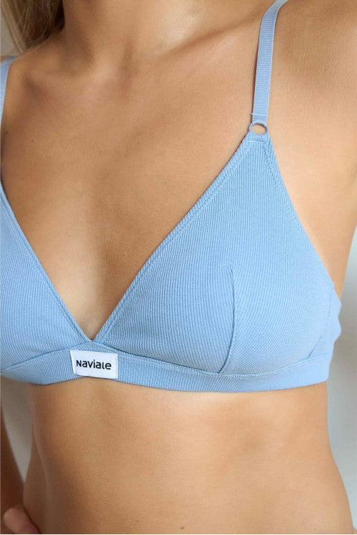 Квітковий бралет LU033-09 Malibu aqua Naviale