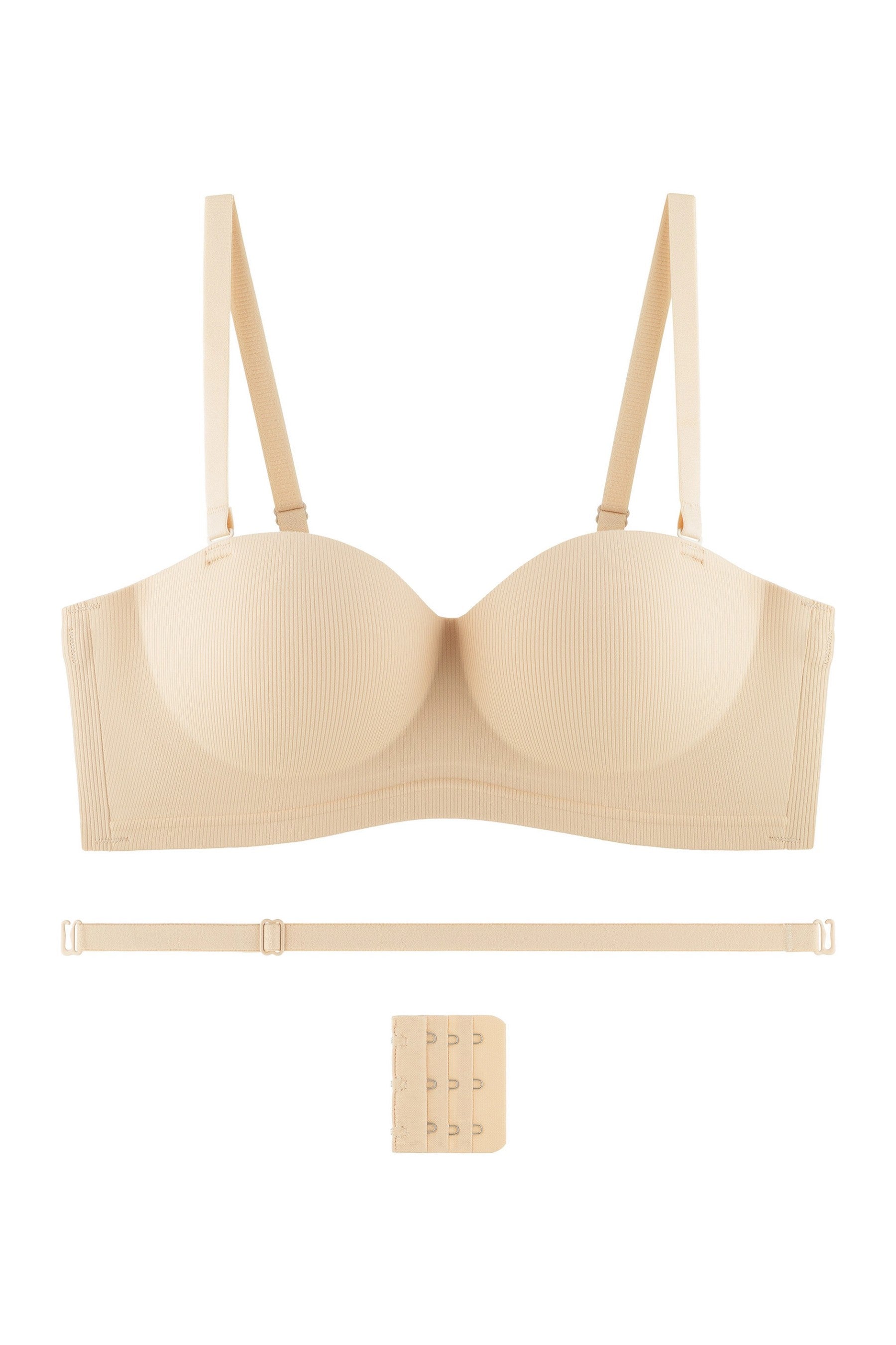 Бесшовный бюстгальтер балконет 830-030/04 beige