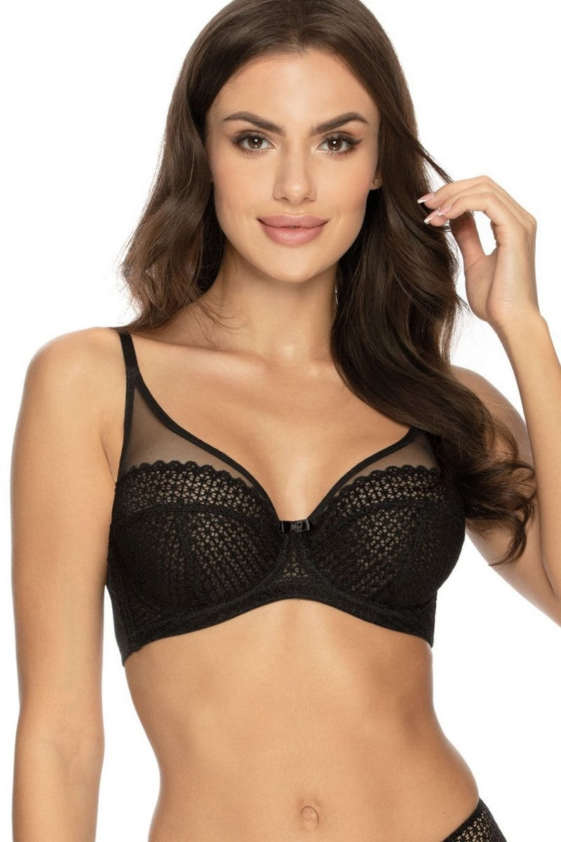 Мягкий бюстгальтер с кружевом 192-338
