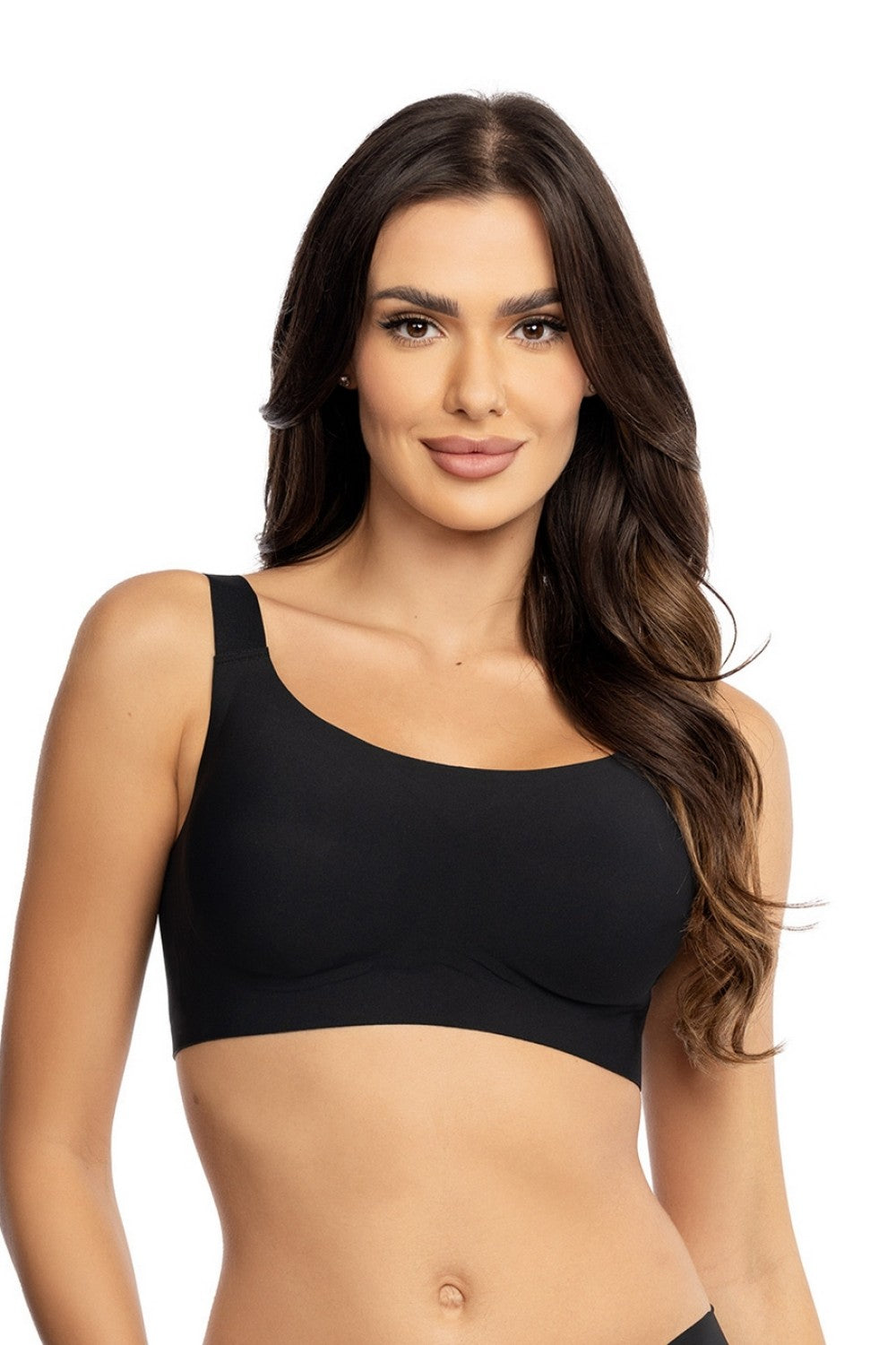 Бесшовный бюстгальтер 950-000 black