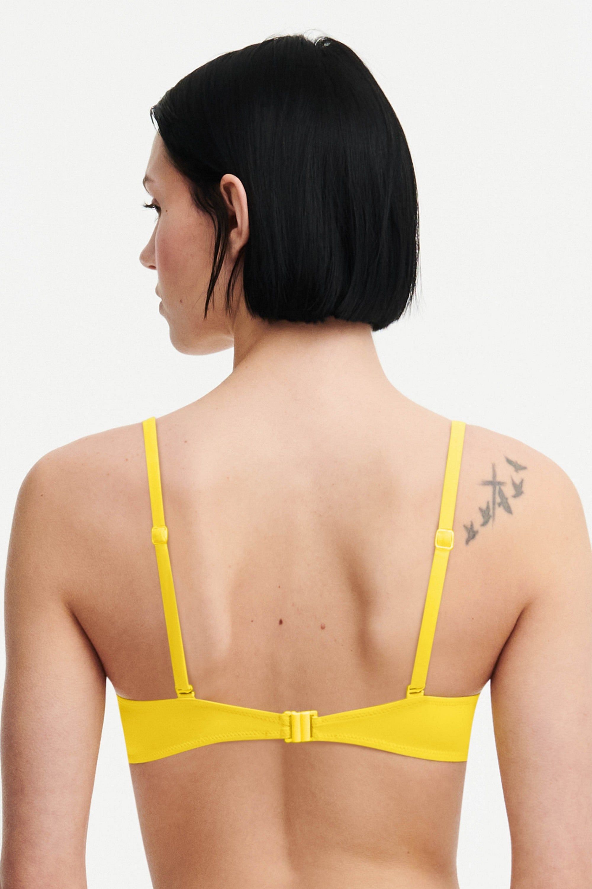 Купальний бюстгальтер 41MN0 Ambre acacia yellow Passionata спина