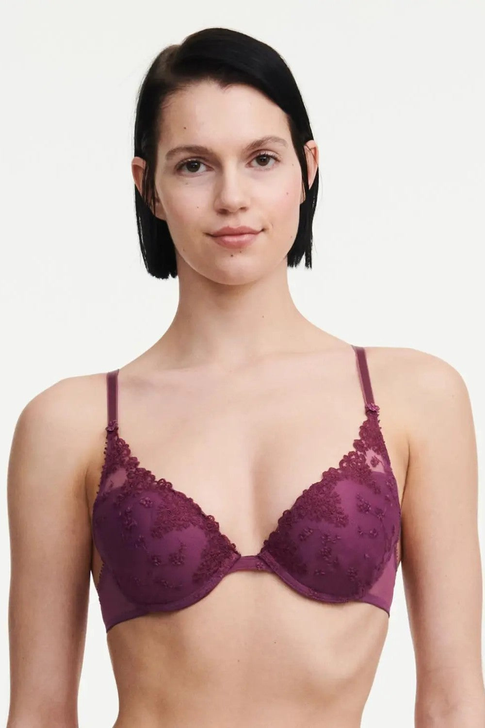 Бюстгальтер пуш-ап з вишивкою P40690-01Y White Nights tannin Passionata