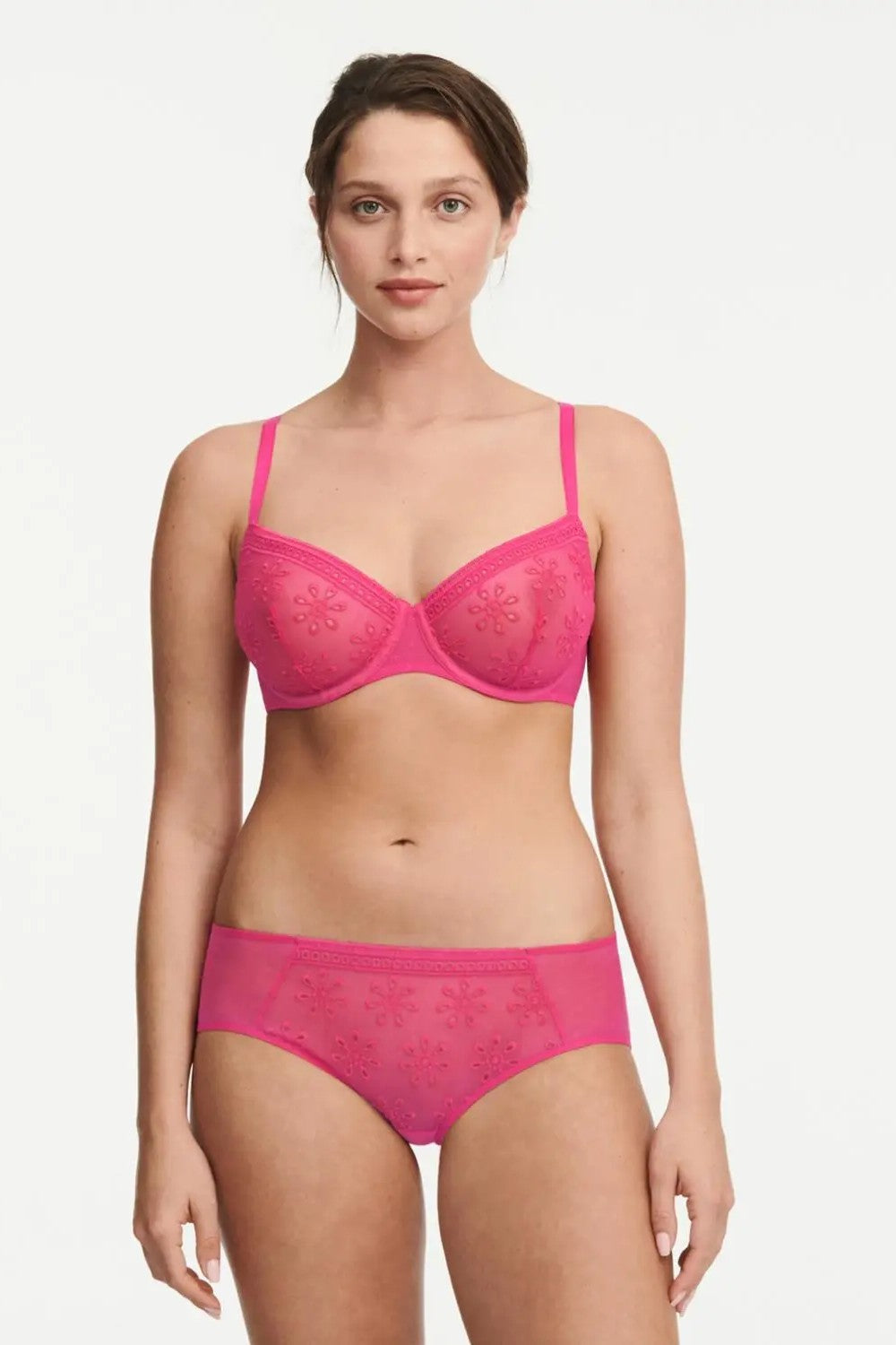 Бюстгальтер з вишивкою P42L10-07J Prisca raspberry Passionata