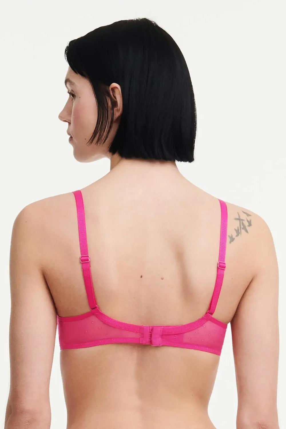 Щільний бюстгальтер P42L90-07J Prisca raspberry Passionata спина