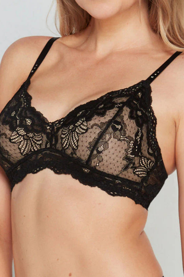 Кружевной бралет без косточек 214053 My Fit Lace black