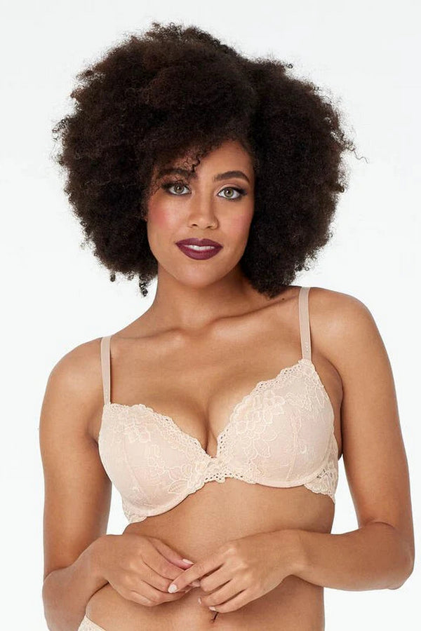 Кружевной бюстгальтер пуш-ап 804053 My Fit FMO Lace frappe