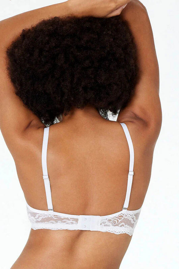 Кружевной бюстгальтер пуш-ап 804053 My Fit Lace white