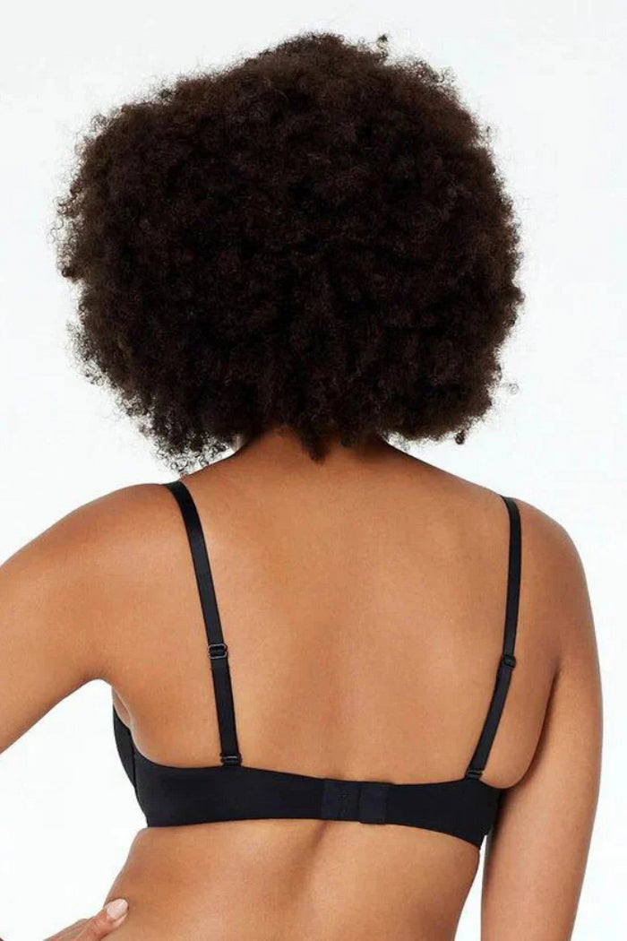 Гладкий бюстгальтер пуш-ап 804055 My Fit FMO Smooth black