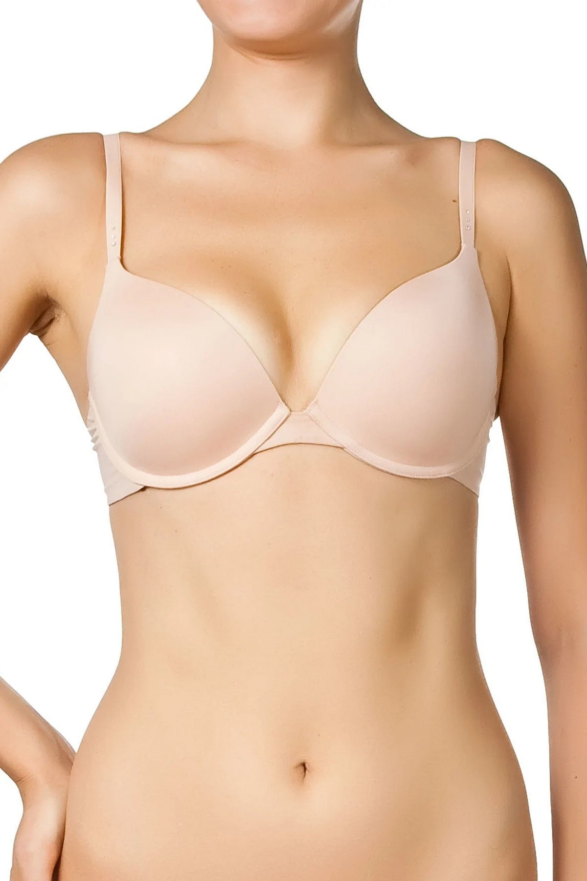 Гладкий бюстгальтер пуш-ап 804055 My Fit FMO Smooth frappe