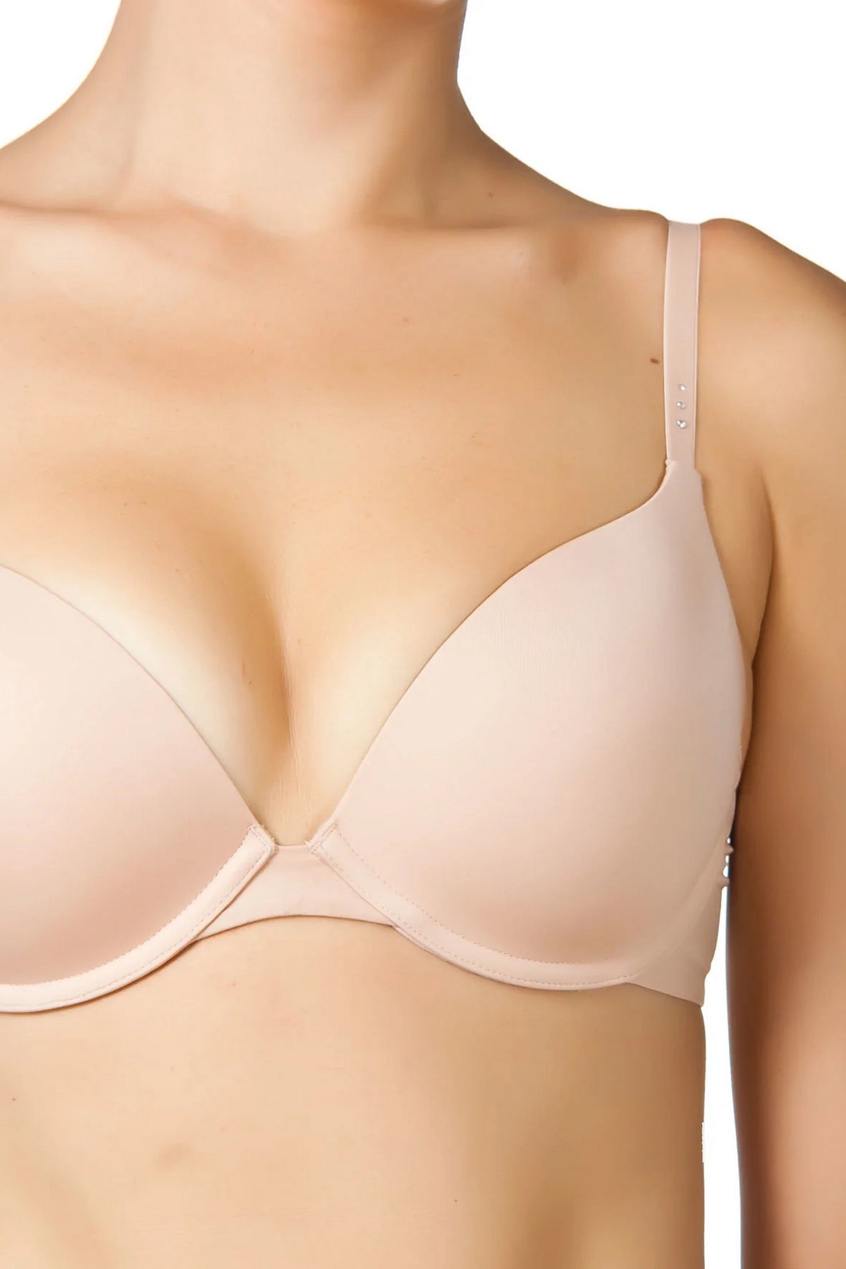 Гладкий бюстгальтер пуш-ап 804055 My Fit FMO Smooth frappe