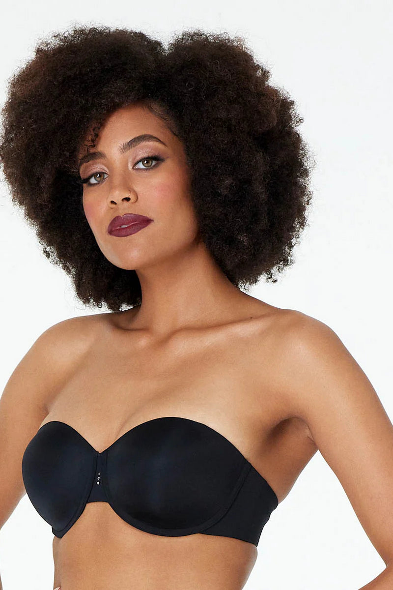 Гладкий бюстгальтер балконет 824059 My Fit FMO Smooth black