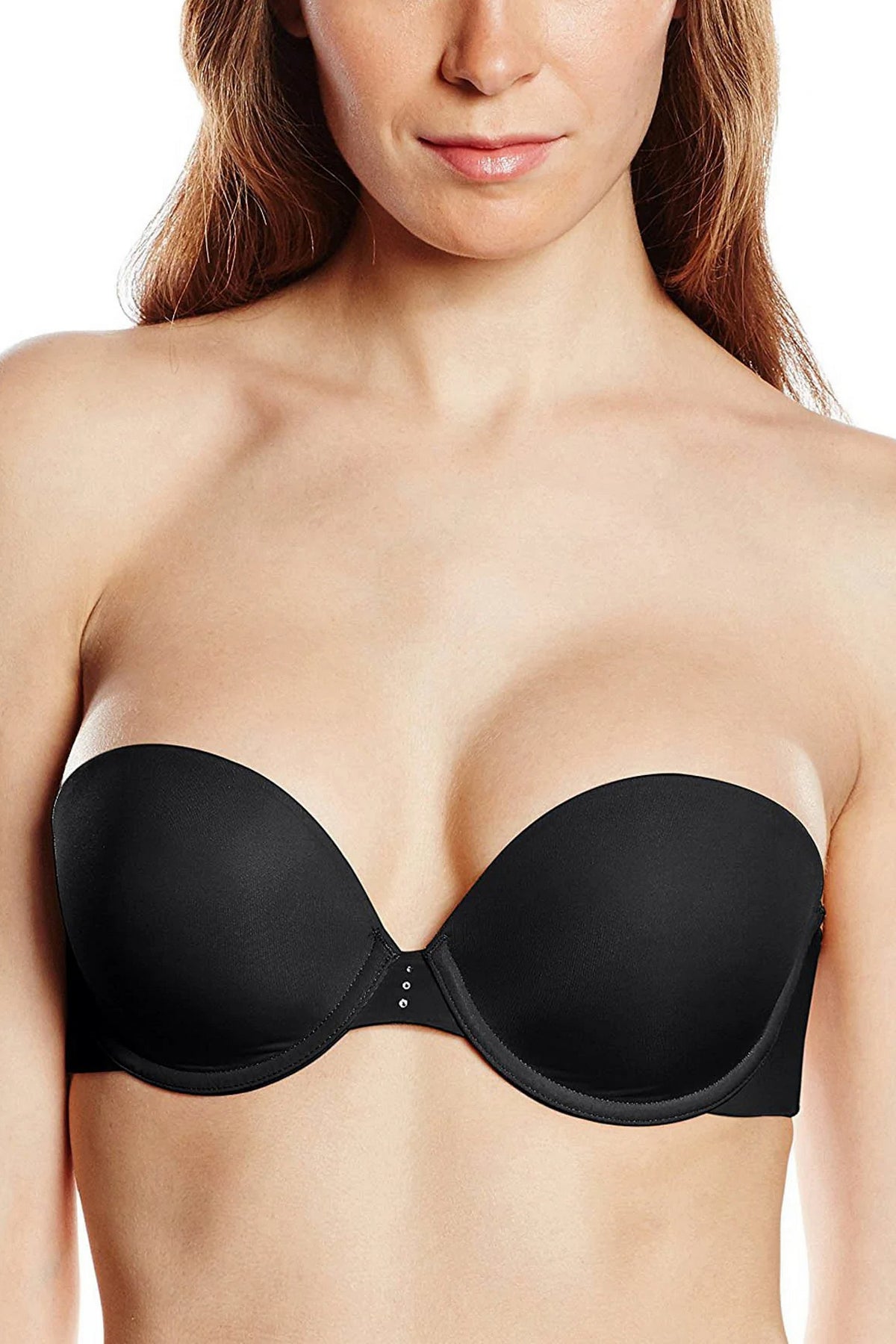 Гладкий бюстгальтер балконет 824059 My Fit FMO Smooth black