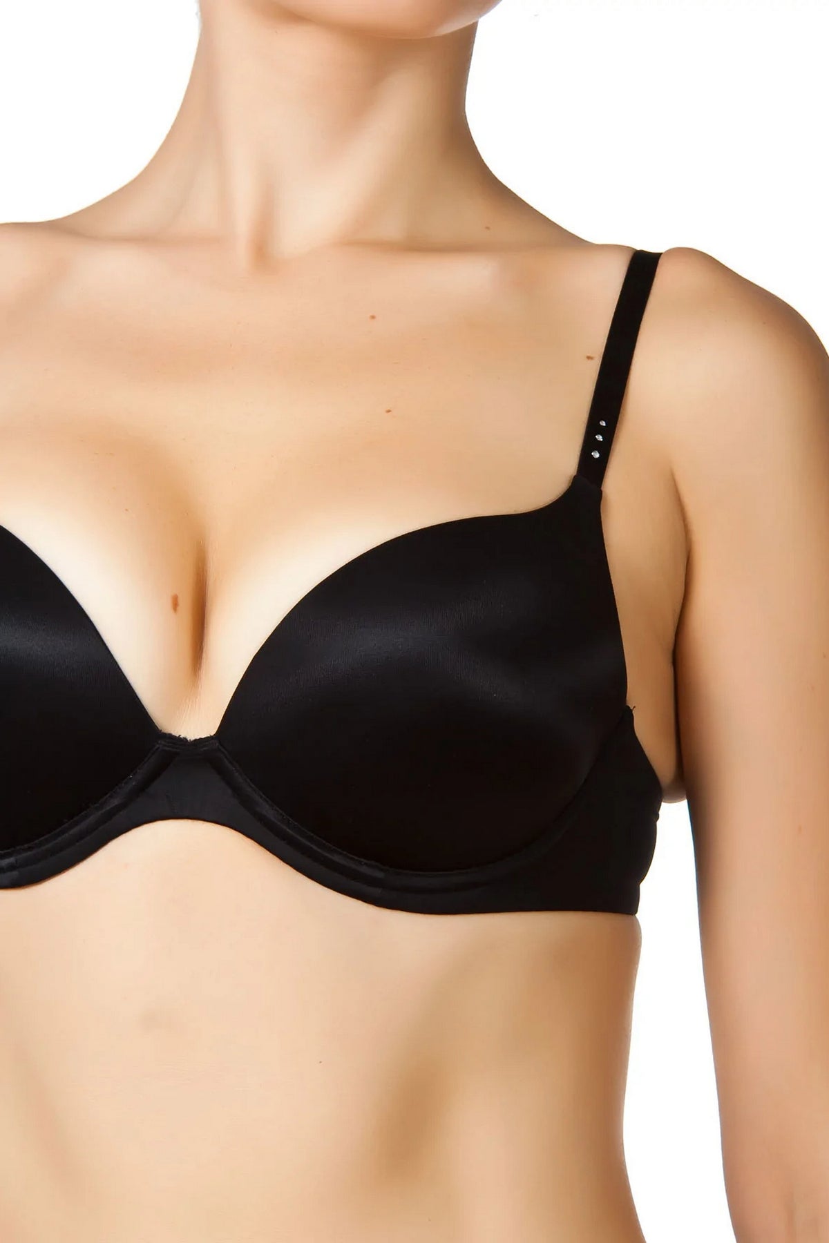 Гладкий бюстгальтер пуш-ап 864052 My Fit OMB Smooth black