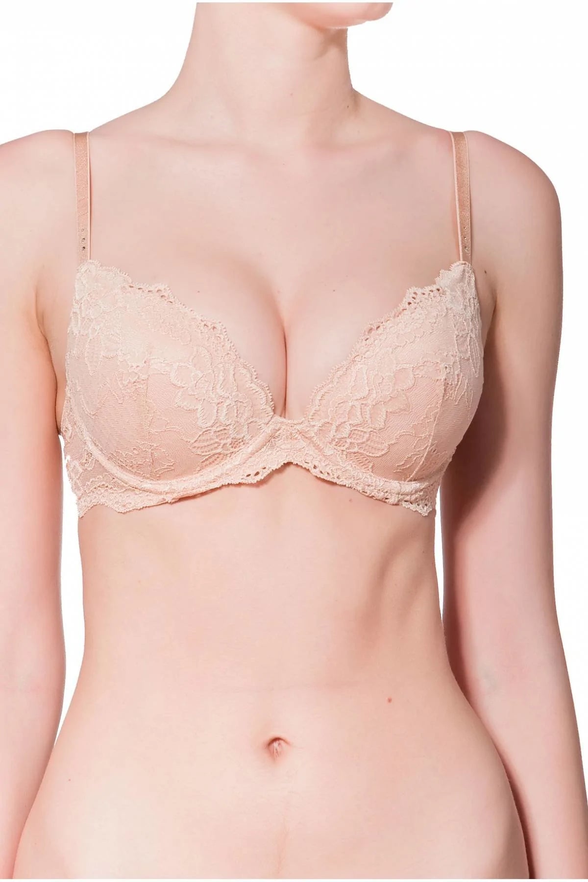 Кружевной бюстгальтер пуш-ап 864053 My Fit Lace frappe